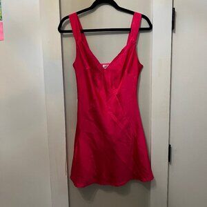 Le Lis Pink Slip Mini Dress, Size Small